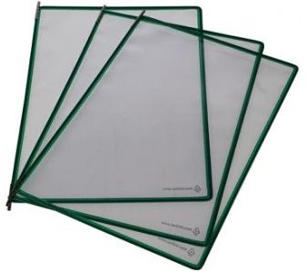 TARIFOLD SHOWTAS A4 GROEN [DOOS 10 STUKS]