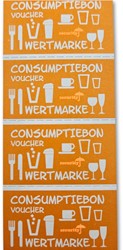 Consumptiebon Combicraft UV beveiliging 500 stuks oranje