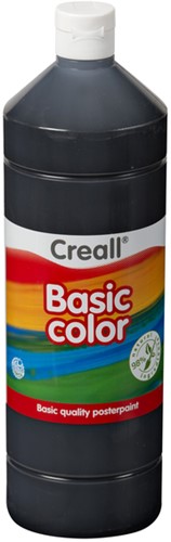 Plakkaatverf Creall basic 20 zwart 1000 ml