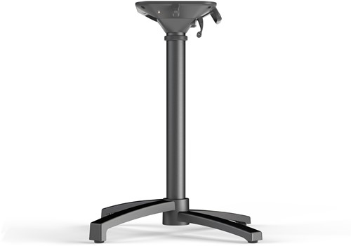 VEBA X Cross terrasstafel Ø70 cm (rond) - Midnigt Marble - Zwart-2
