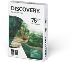 Kopieerpapier Discovery A4 75gr wit 500 vel