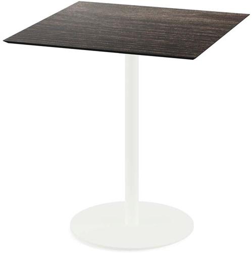 VEBA Urban terrastafel 70x70cm (vierkant) - Riverwashed wood - Wit