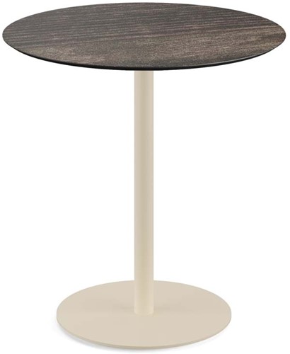 VEBA Urban terrastafel Ø70 cm (rond) - Riverwashed wood - Zand