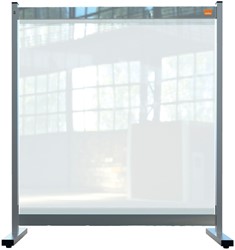 Bureauscherm Nobo doorzichtig PVC 77x86cm