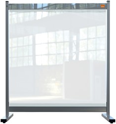 Bureauscherm Nobo doorzichtig PVC 77x86cm