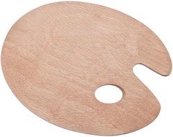 Palet Conda ovaal 24 x 30 cm 5 mm berkenhout
