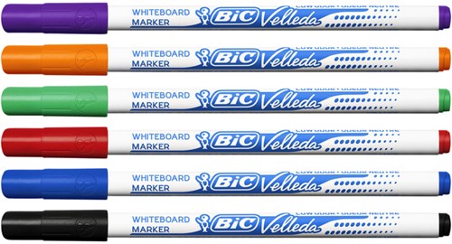 Whiteboardmarker Bic Velleda 1721 rond fijn groen-3