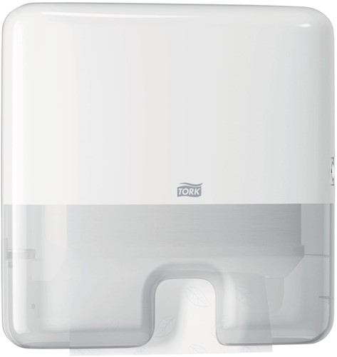 Handdoekdispenser Tork H2 Elevation Xpress klein wit 552100