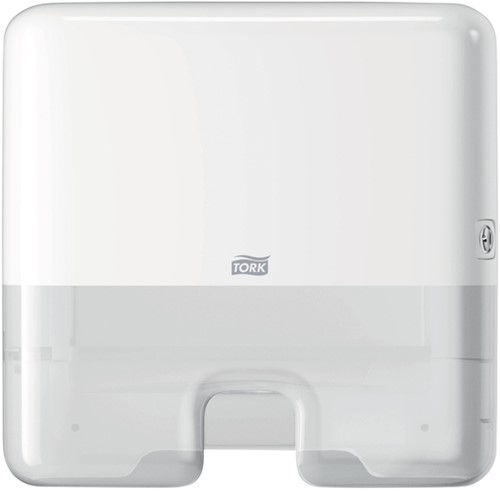 Handdoekdispenser Tork H2 Elevation Xpress klein wit 552100-2