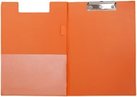 Klembordmap MAUL A4 staand met penlus PVC neon oranje-2