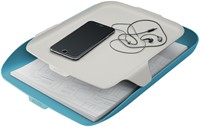 Brievenbak Leitz Cosy met desk organiser blauw-2