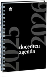 Schoolagenda 2025-2026 Ryam docenten 7dagen/2pagina's spiraal zwart