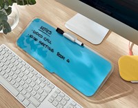 Glas Desktop Pad Leitz Cosy blauw-3