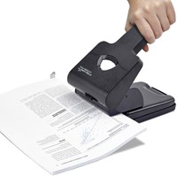 Perforator Rapesco Antibac HD865-P 2-gaats zw-3