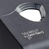 Perforator Rapesco Antibac HD865-P 2-gaats zw-1