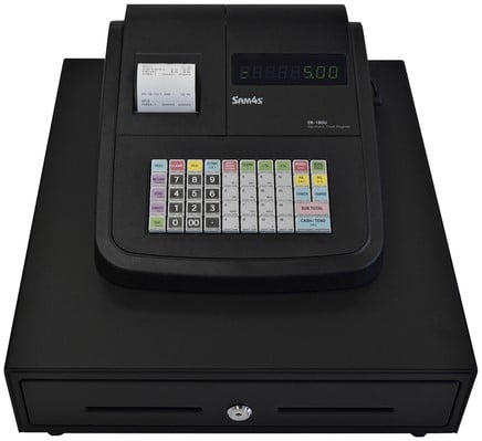 Kassa SAM4S ER-180U zwart-3