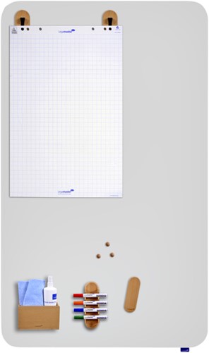 Whiteboard papierhaak Legamaster hout 2 stuks-2