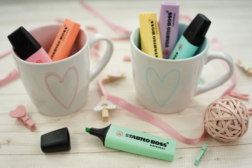 Markeerstift STABILO BOSS Original 70/194 pastel mistig grijs-2