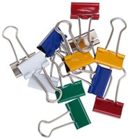 Papierklem MAUL 213 foldback 19mm capaciteit 7mm assorti 12 stuks-3