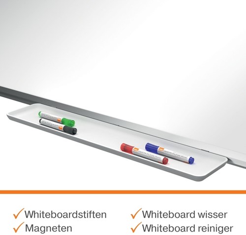 Whiteboard Nobo Premium Plus 90x120cm staal-14