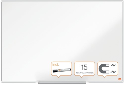 Whiteboard Nobo Impression Pro 60x90cm staal-3