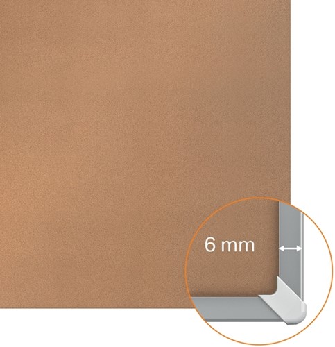 Prikbord Nobo Impression Pro widescreen 50x89cm kurk-5