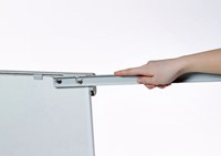 Flipover Dahle Team mobiel magnetisch gelakt staal met verstelbare arm-3