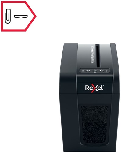 Papiervernietiger Rexel Secure X6-SL snippers 4x40mm-9
