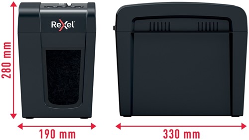 Papiervernietiger Rexel Secure X6-SL snippers 4x40mm-22