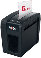Papiervernietiger Rexel Secure X6-SL snippers 4x40mm-11