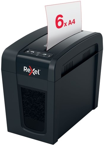 Papiervernietiger Rexel Secure X6-SL snippers 4x40mm-2
