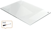 Notitiebord Nobo transparant acryl A4-3