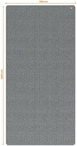 Draagbaar whiteboard en memobord Nobo Move & Meet 1800x900mm-3