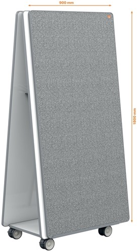 White- en Memobord systeem Nobo Move & Meet 90x180cm-7