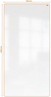 Whiteboard Nobo Move & Meet 90x180cm oranje-3