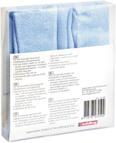 Microvezeldoek Legamaster 40x40cm 2 stuks-1
