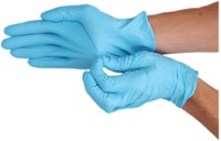 Handschoen CMT S nitril blauw 100 stuks-2