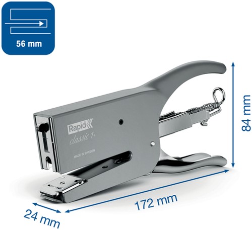 Niettang Rapid Classic K1+ 50 vel zwart-1