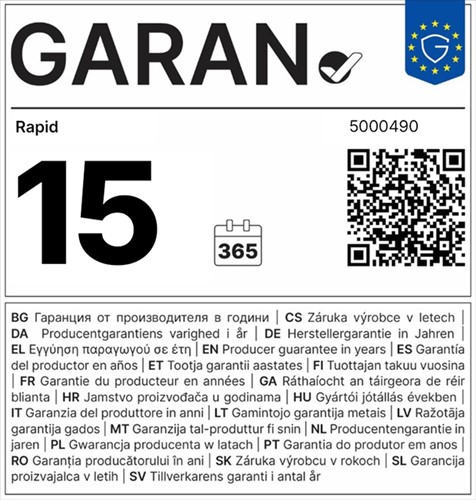 Niettang Rapid Classic K1+ 50 vel zwart-7