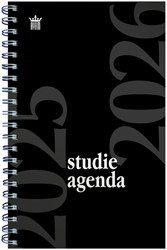 Schoolagenda 2025-2026 Ryam Studie 7dagen/2pagina's spiraal zwart