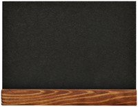 Krijtbord Europel tafelmodel A5 liggend natural