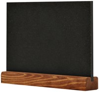 Krijtbord Europel tafelmodel A5 liggend natural-3