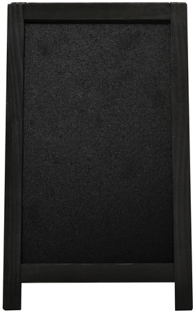 Krijtbord Europel tafelmodel mini zwart