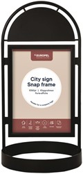 Stoepbord Europel City Sign Kliklijst 594x841mm