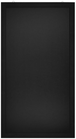 Krijtbord Europel met lijst 60x110cm zwart