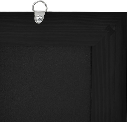 Krijtbord Europel met lijst 60x110cm zwart-1
