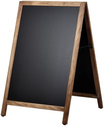 Krijt stoepbord Europel 660x1040mm DELUX natuur