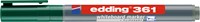 Whiteboardmarker edding 361 rond 1mm groen-2