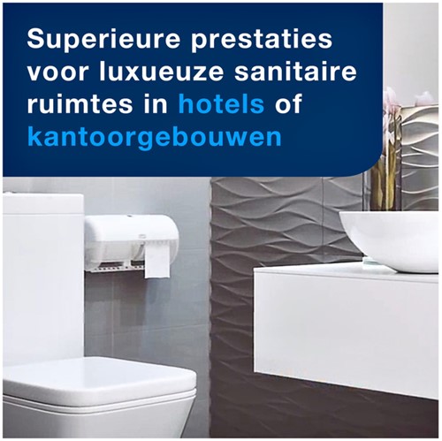 Toiletpapier Tork T4 Advanced 2-laags 400 vel wit 472168-2