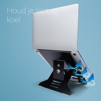 Laptopstandaard R-Go Riser Documenthouder-2